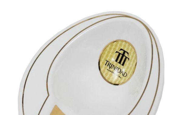 Individual Trinidad Porcelain Ashtray